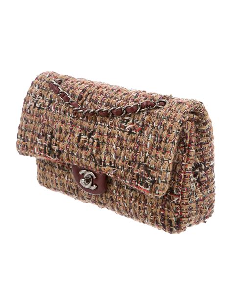 chanel tweed bag|Chanel vintage tweed bag.